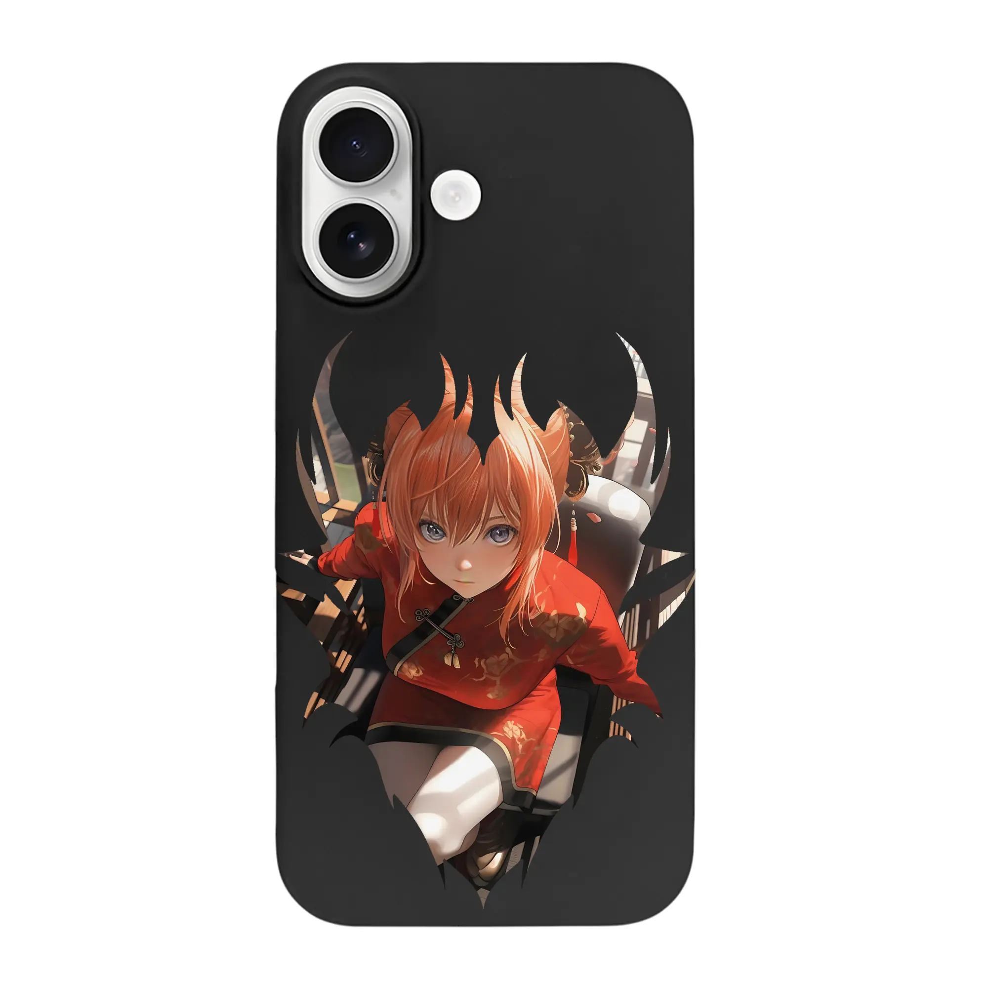 銀魂 グッズ 神楽 - iPhone 17 シリーズ シリコンケース 薄型 耐衝撃 指紋防止 ソフトタッチカバー 精密フィット 傷防止 保護ケース iPhone 17/17 Air/17 Pro/17 Pro Max 対応